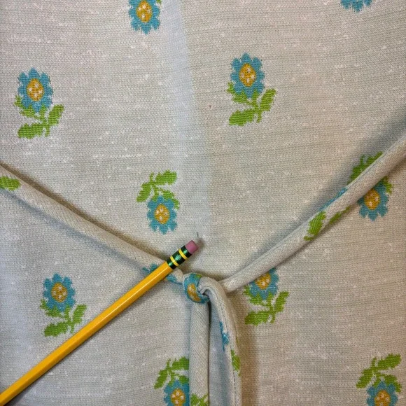 Vintage‎ Checkaberry Women's Retro Floral Mod Shift Dress Belted Short Sleeve - Picture 8 of 9